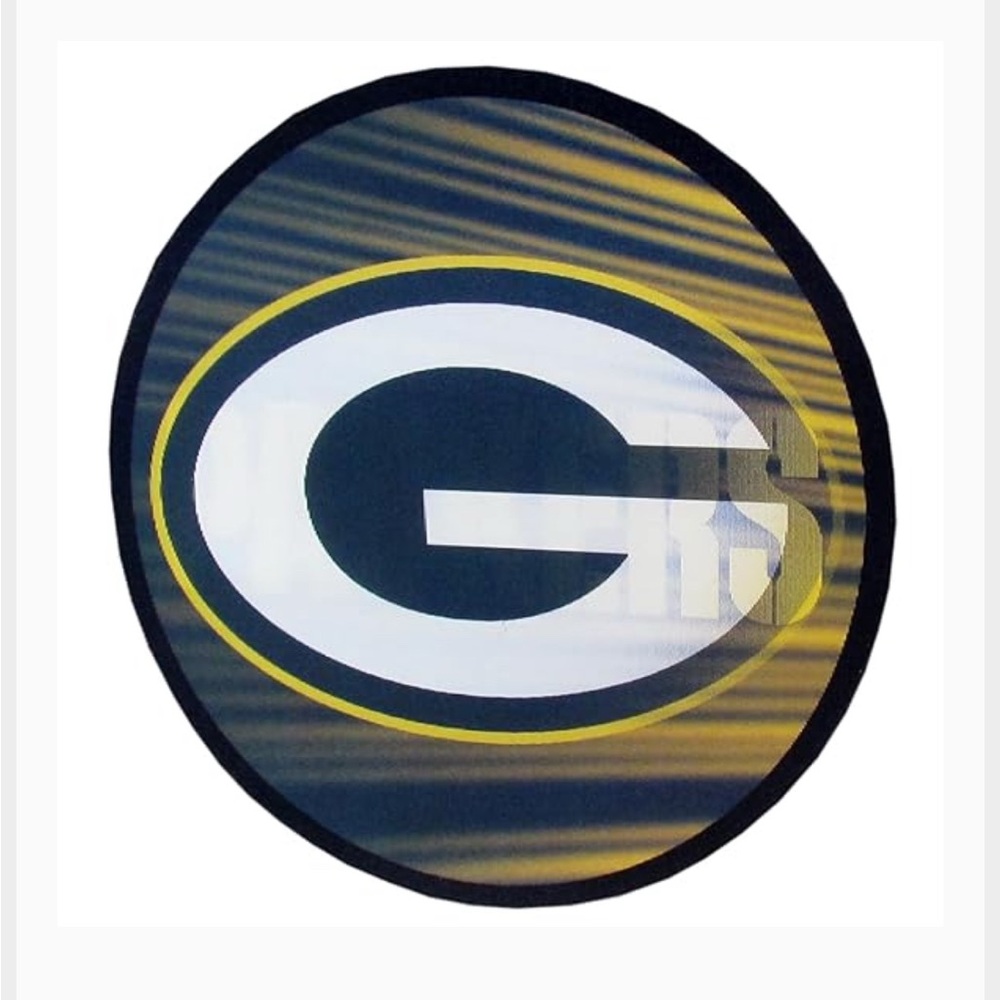 Green Bay Packer flip motion decal